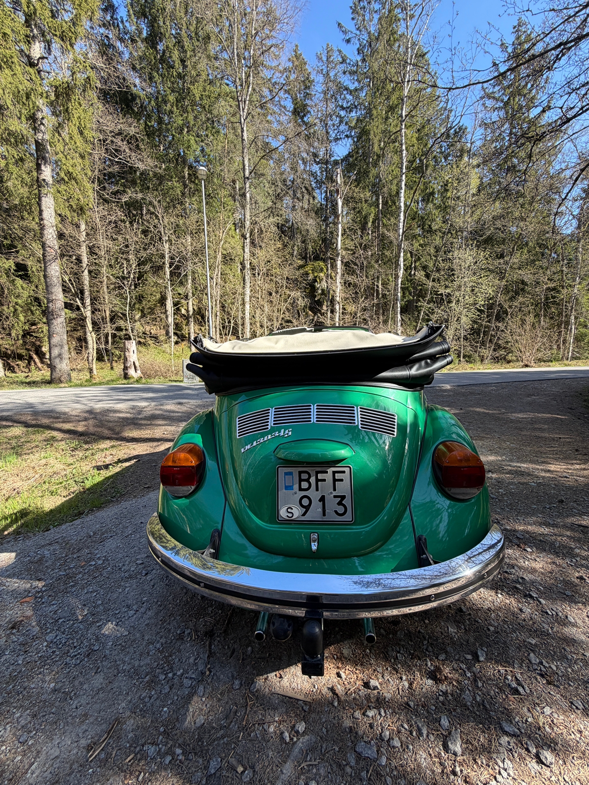 Volkswagen Bubbla Cabriolet 1.7 Manuell 1973, kuva 3/7