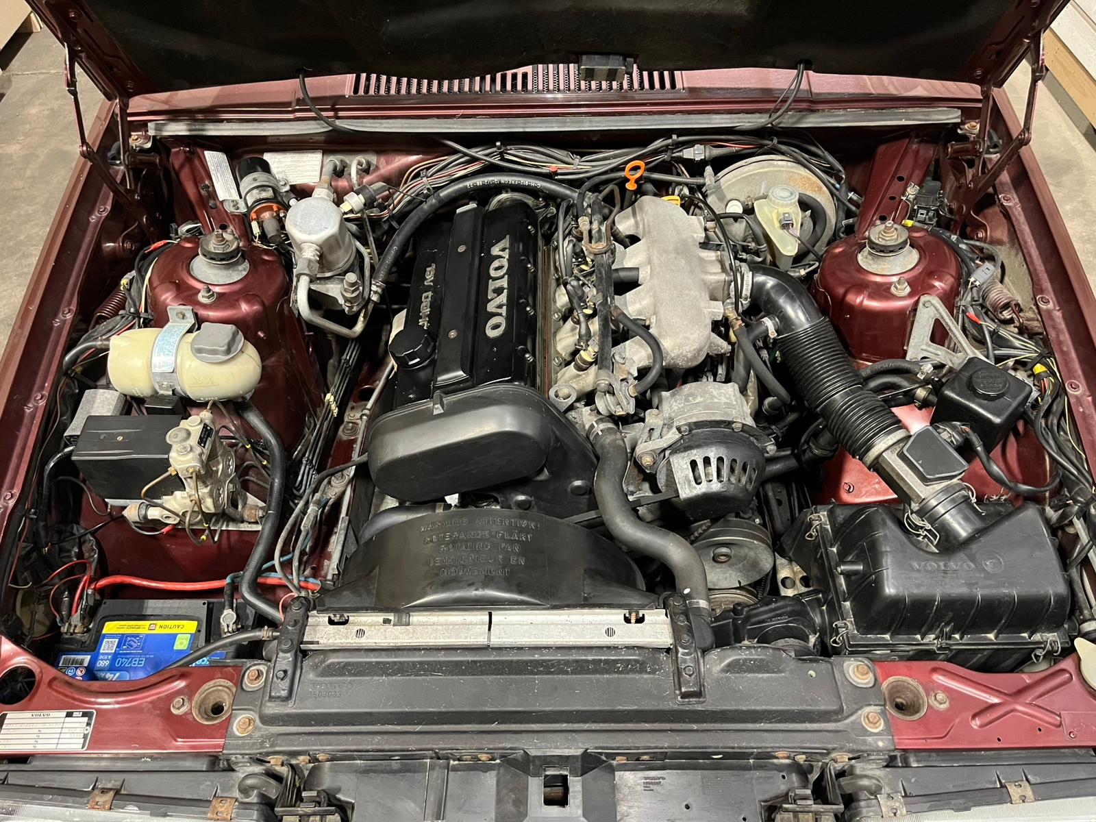Volvo 740 GLT Kombi 2.3 16V Automatisk 1988, bild 6/10