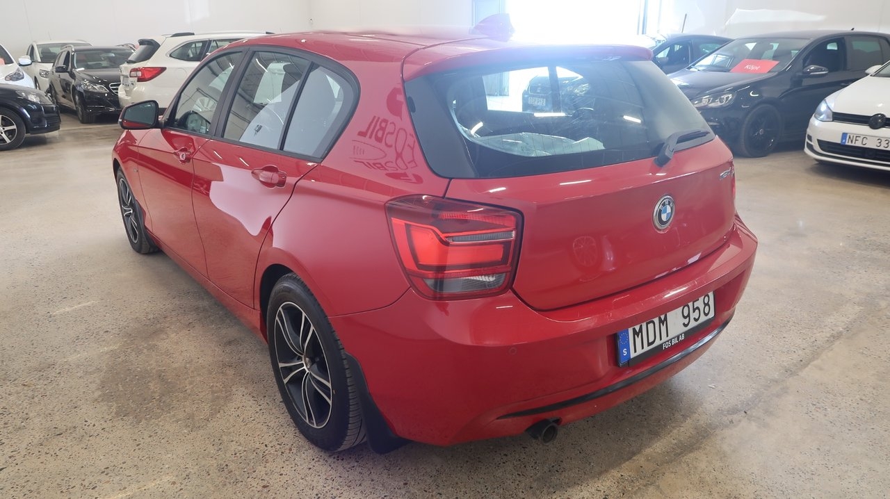 BMW 118 d 5-dörrars 2012, bild 6/10