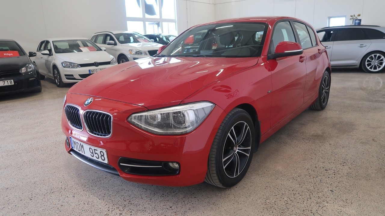 BMW 118 d 5-dörrars 2012, bild 7/10