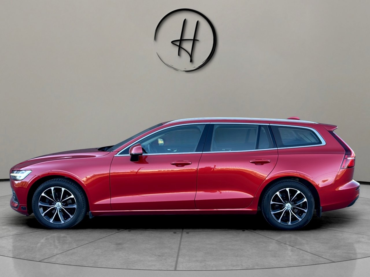 Volvo V60 Mörkröd Skinn 2020, bild 7/24