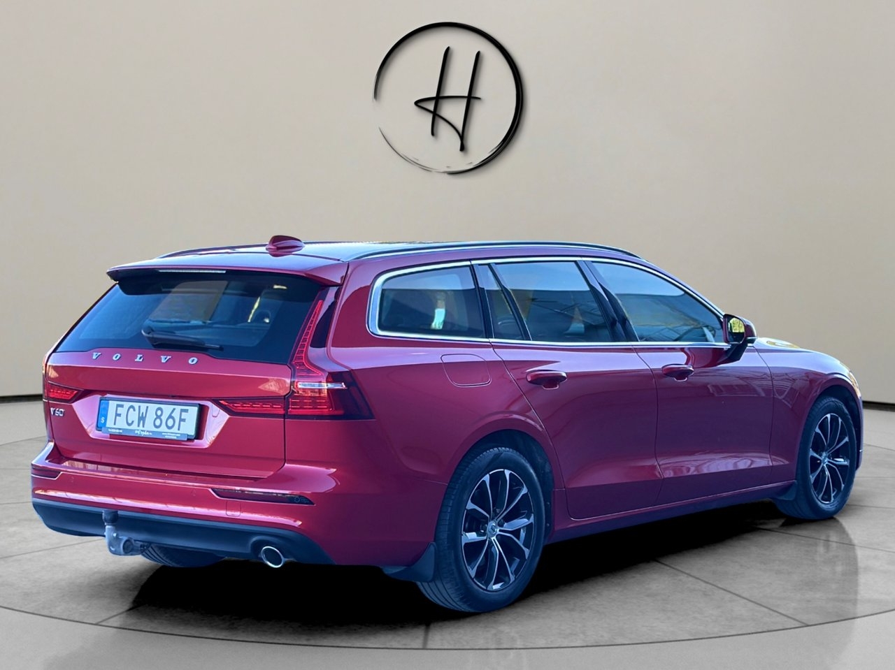 Volvo V60 Mörkröd Skinn 2020, bild 6/24