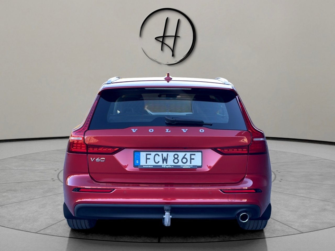 Volvo V60 Mörkröd Skinn 2020, bild 4/24