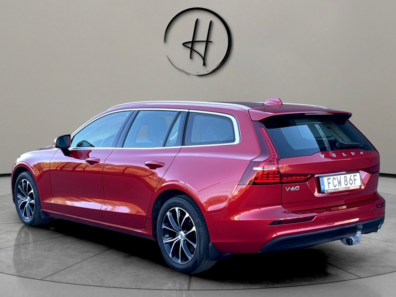 Volvo V60 Mörkröd Skinn 2020, bild 5/24
