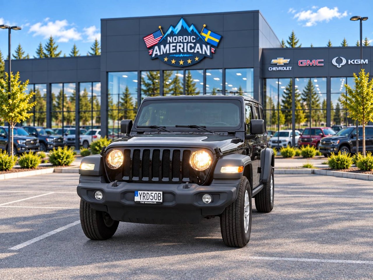 Jeep Wrangler 2.0 4WD Nyskick 2023, bild 3/21