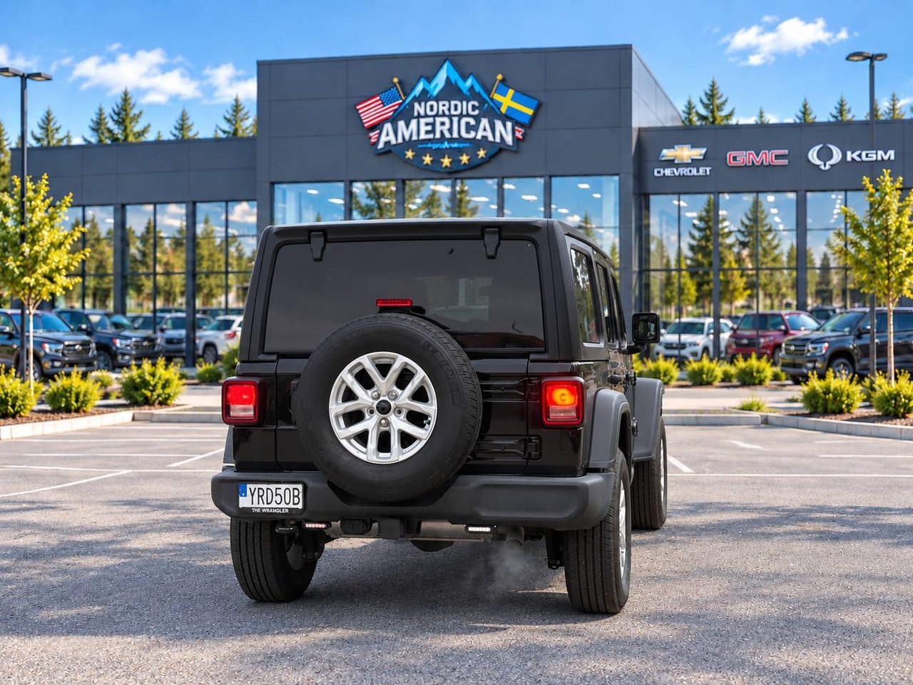 Jeep Wrangler 2.0 4WD Nyskick 2023, bild 5/21