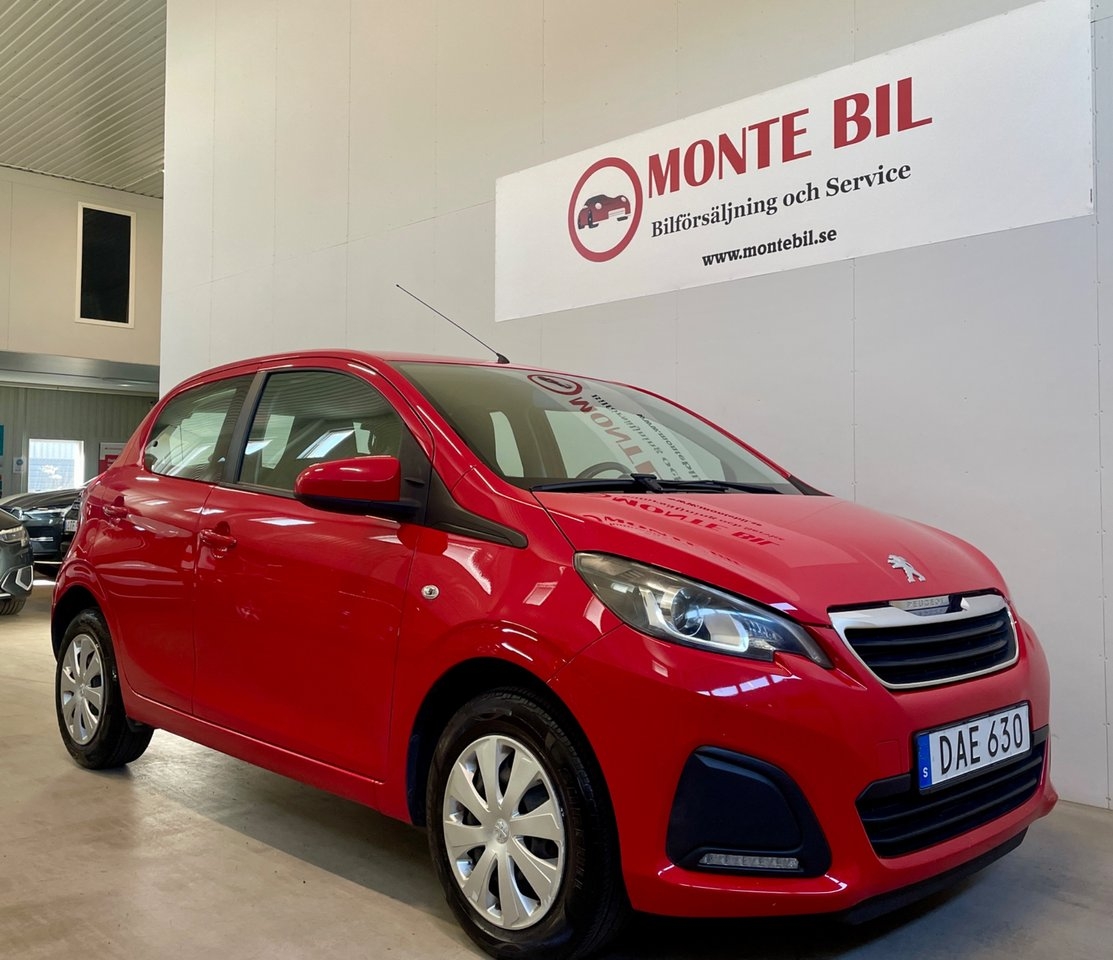Peugeot 108 5-dörrar 1.0 VTi 2015, bild 5/14