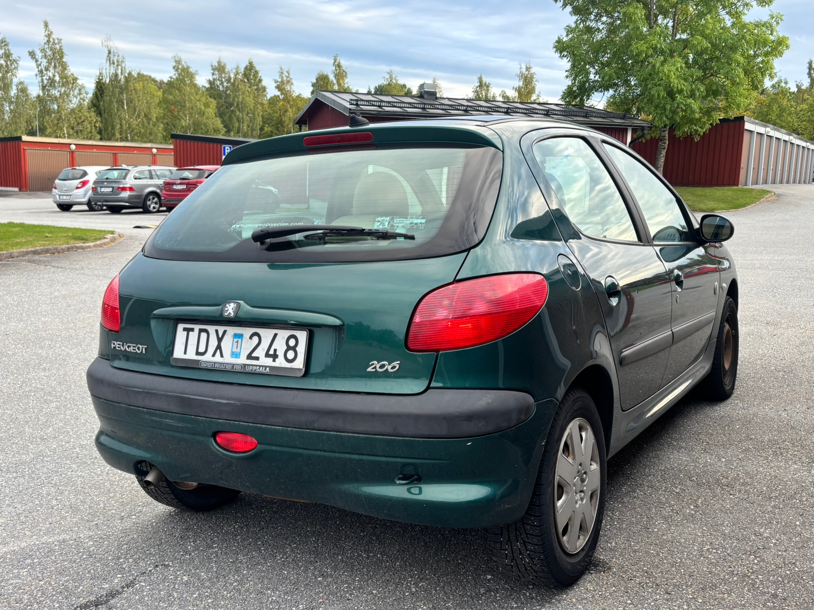 Peugeot 206 5-dörrar 1.6 Manuell 2002, bild 3/9