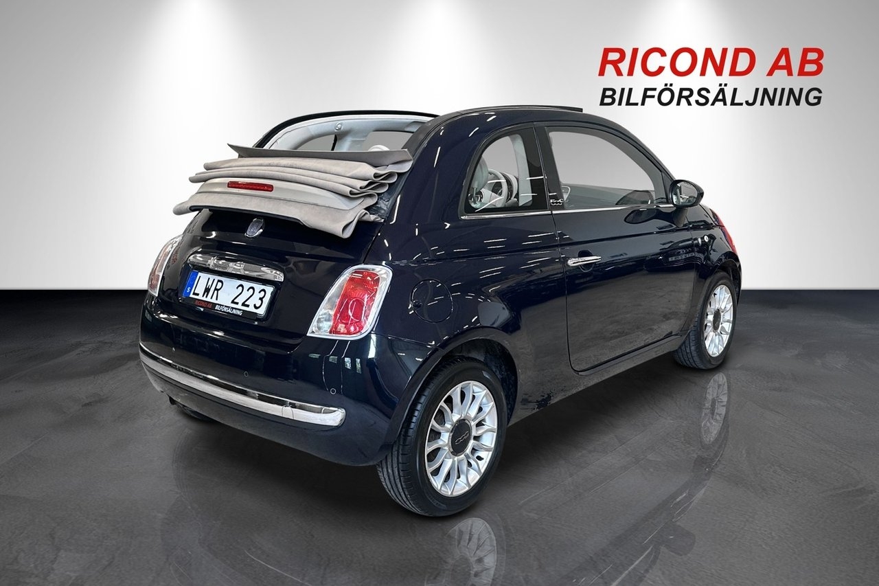 Fiat 500C 1.2 8V LOUNGE CAB KAMREM BYTT 2012, bild 5/10