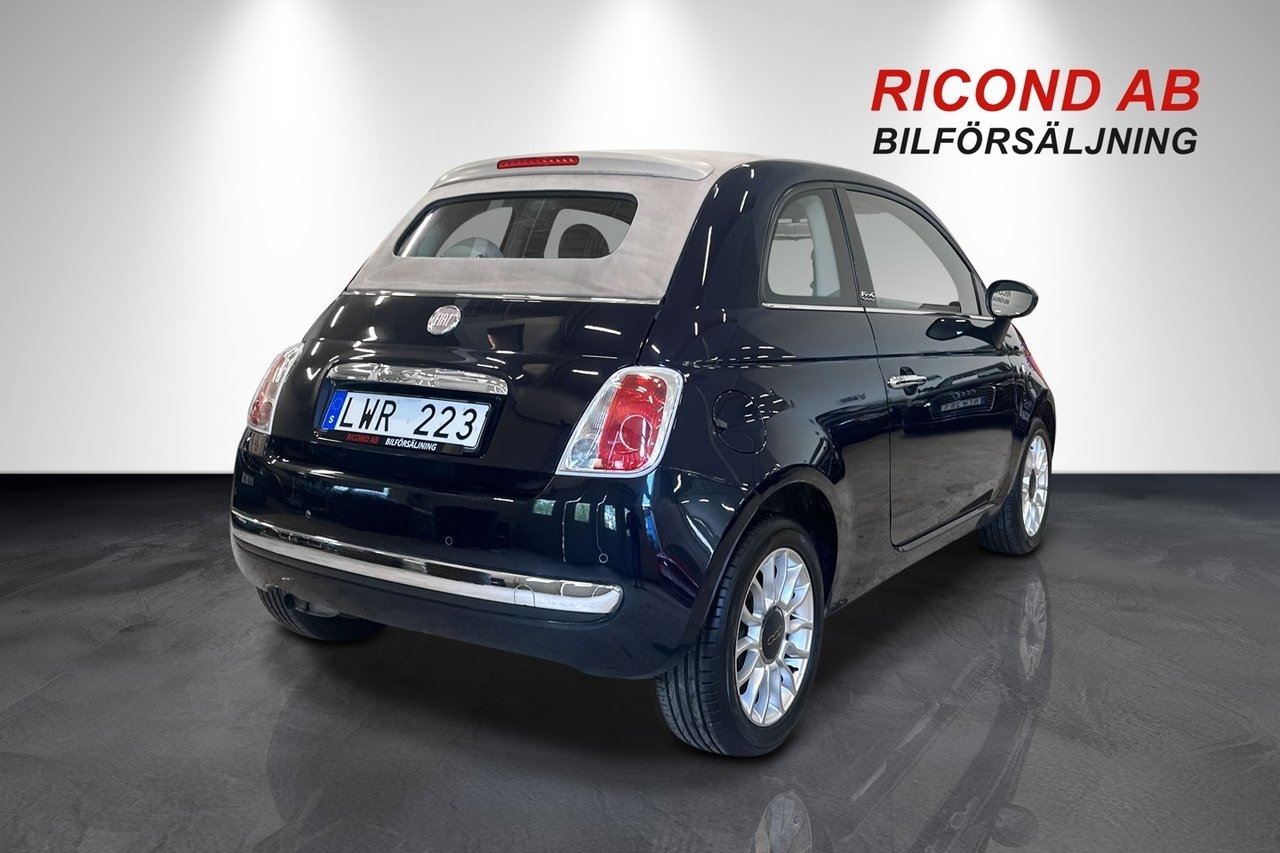 Fiat 500C 1.2 8V LOUNGE CAB KAMREM BYTT 2012, bild 4/10
