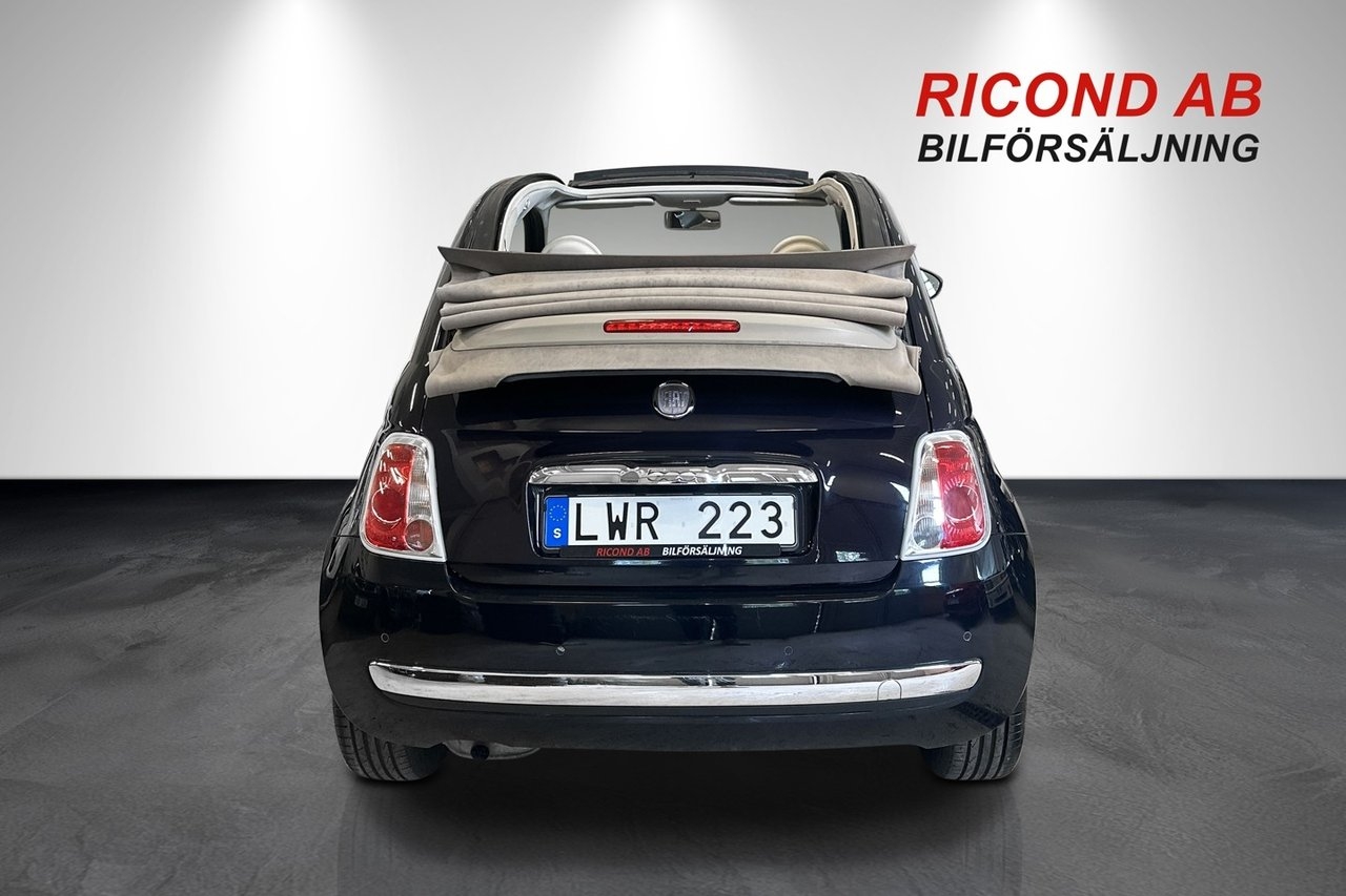 Fiat 500C 1.2 8V LOUNGE CAB KAMREM BYTT 2012, bild 6/10