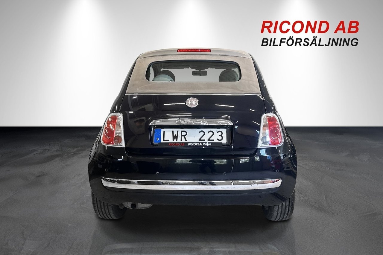 Fiat 500C 1.2 8V LOUNGE CAB KAMREM BYTT 2012, bild 7/10