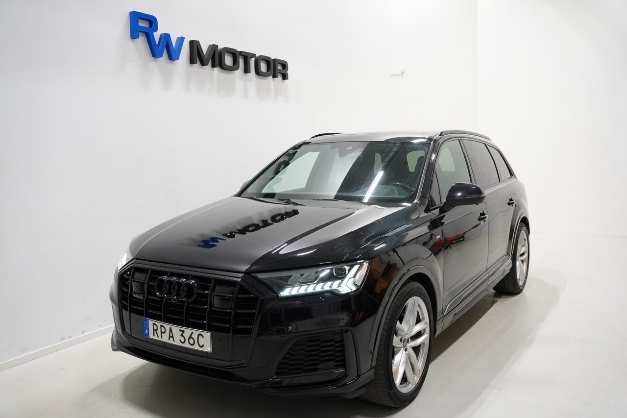 Audi Q7 50 TDI Q 286hk S-Line 7-sits 2020, kuva 2/10