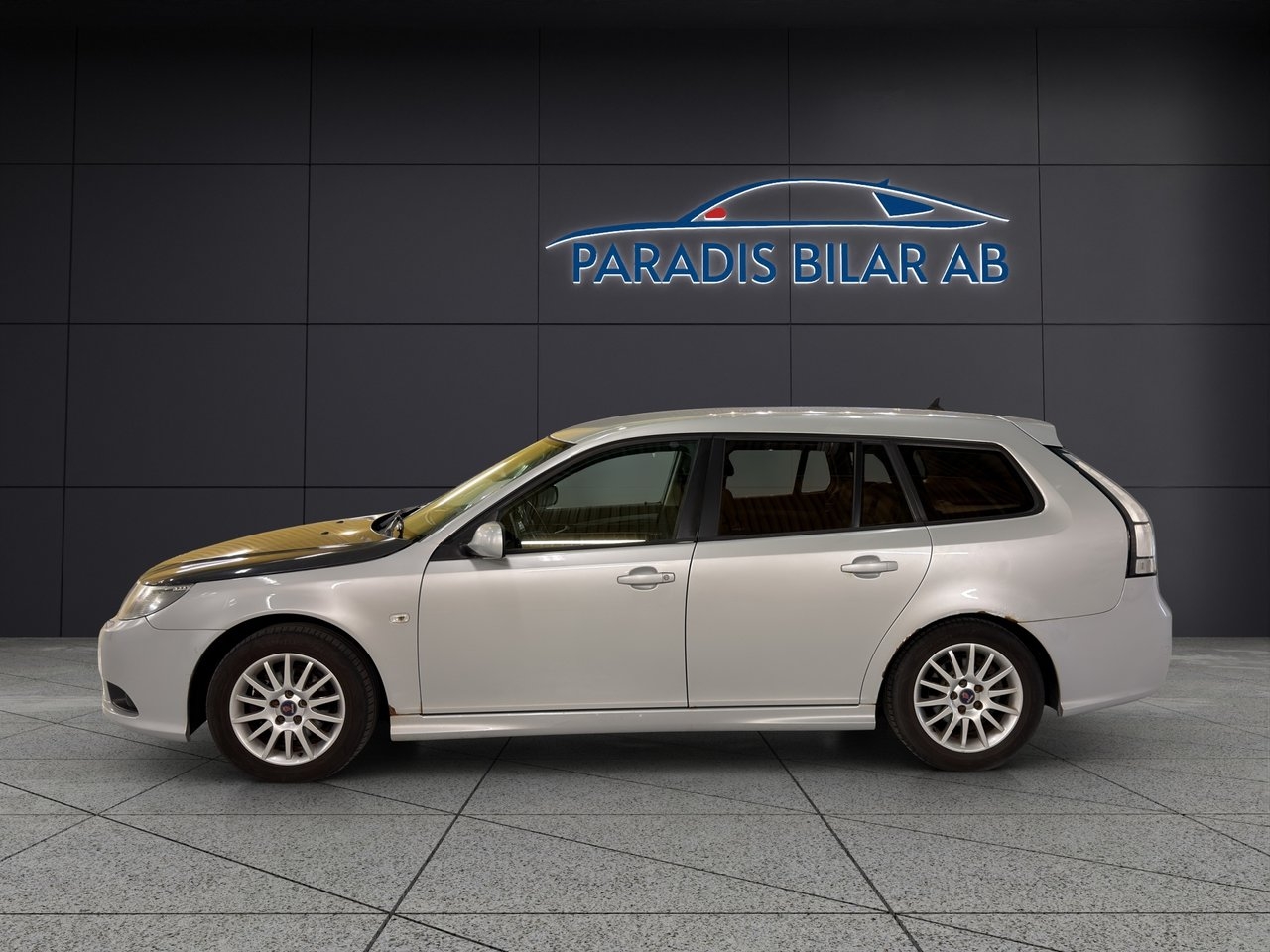 Saab 9-3 SportCombi 1.8t BioPower Linear 2008, bild 2/10