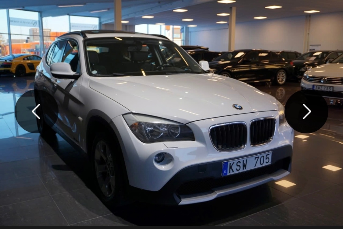 BMW X1 sDrive18d Manuell 2010, bild 7/8