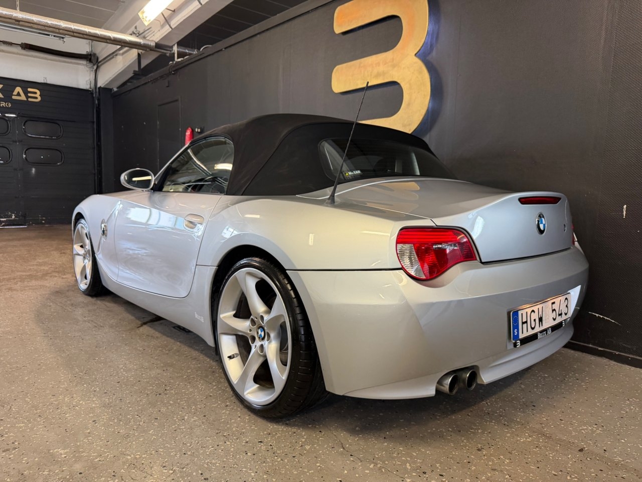 BMW Z4 2.5i Roadster Euro 4 Svensksåld 2007, bild 3/10