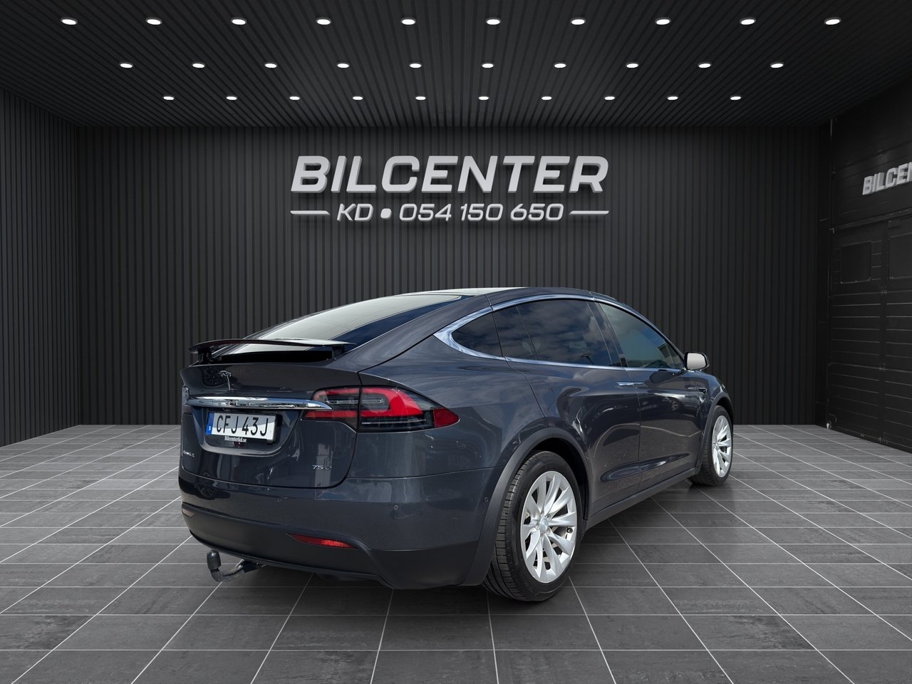 Tesla Model X 75D Dragkrok 2019, bild 7/21