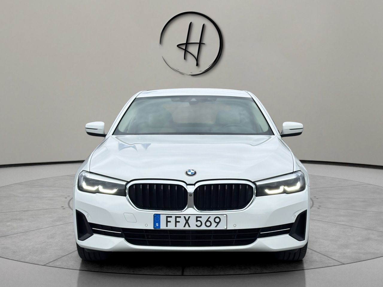 BMW 530 e 292hk Sedan 1Ägare Skinn 360° 2021, kuva 3/10