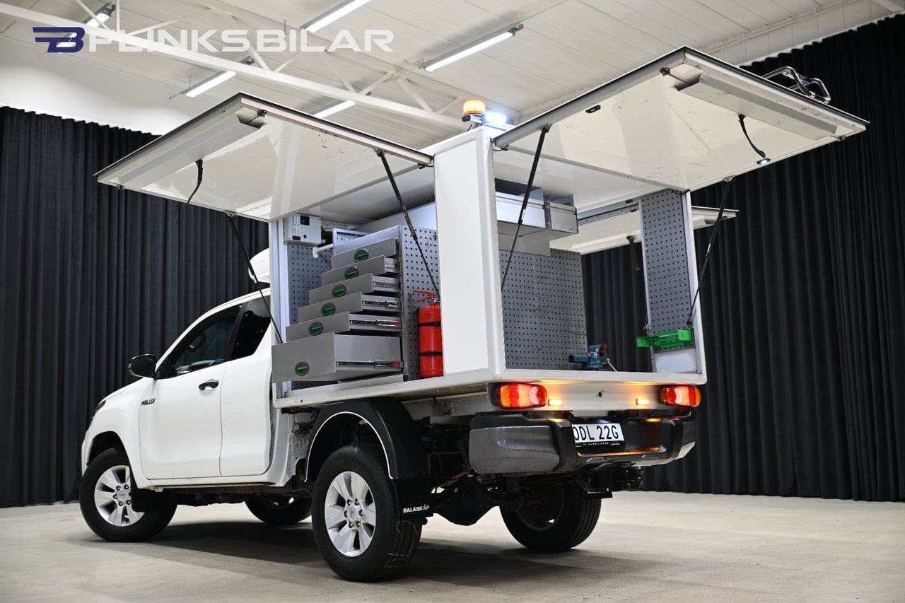 Toyota HiLux 150HK Servicebil 2021, bild 6/10