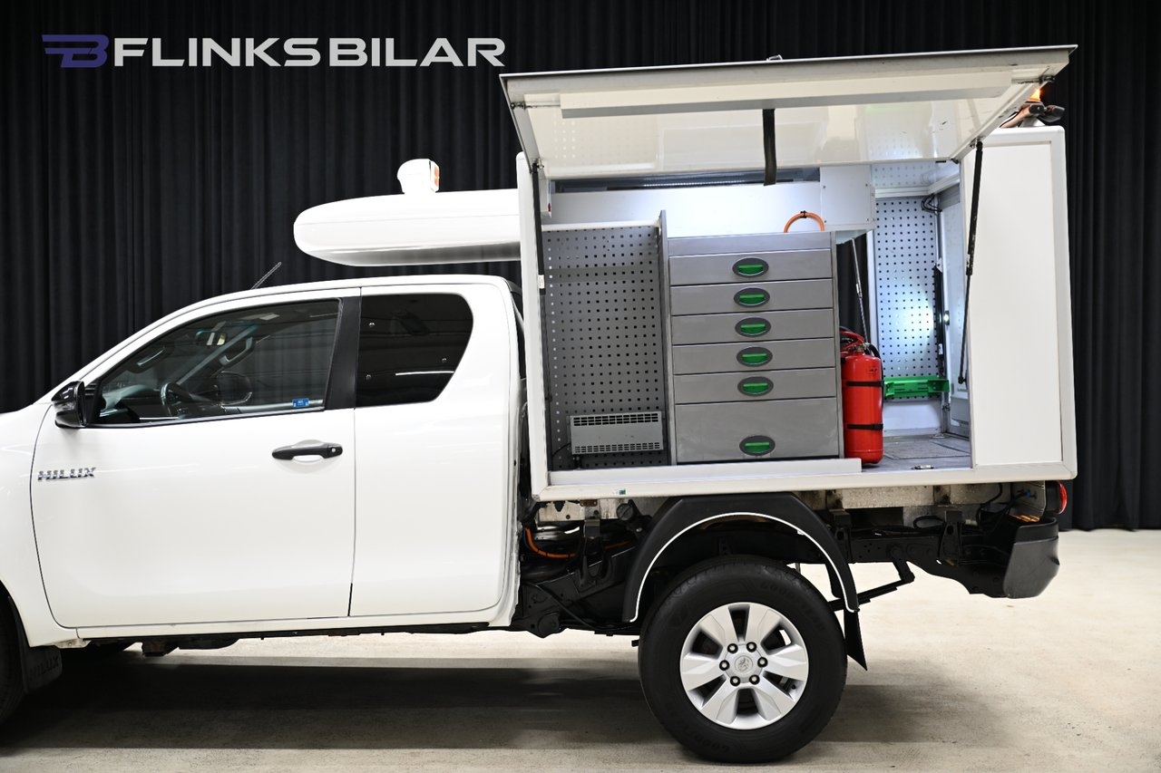 Toyota HiLux 150HK Servicebil 2021, bild 4/10