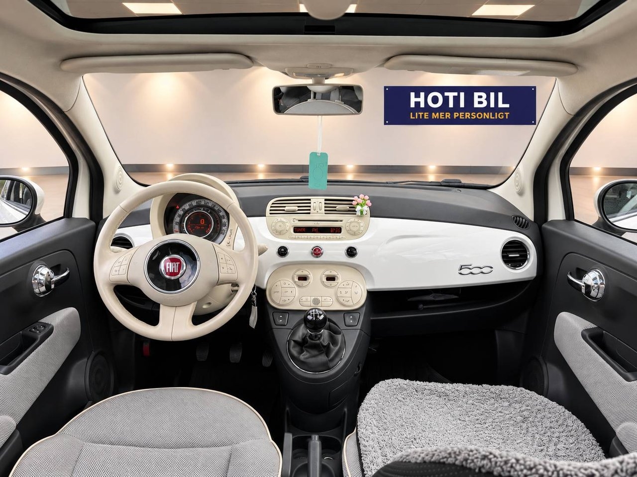 Fiat 500 1.2 8V Lounge 2010, bild 5/8