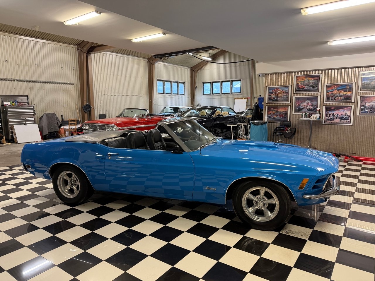 Ford Mustang Cab 302 V8 -70 1970, bild 4/21