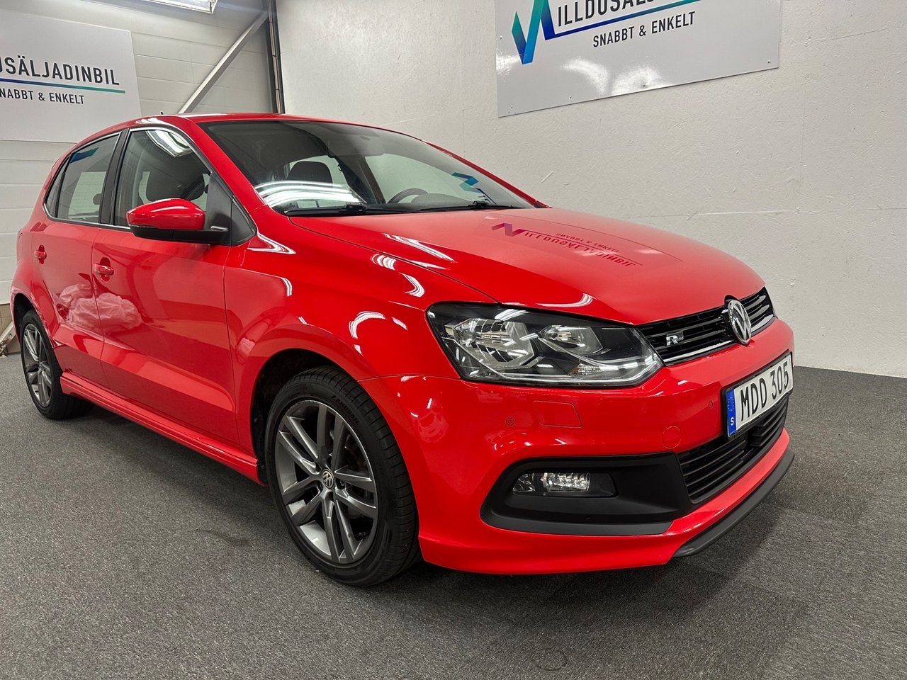Volkswagen Polo 5-dörrar 1.2 TSI R-line 2017, bild 3/10