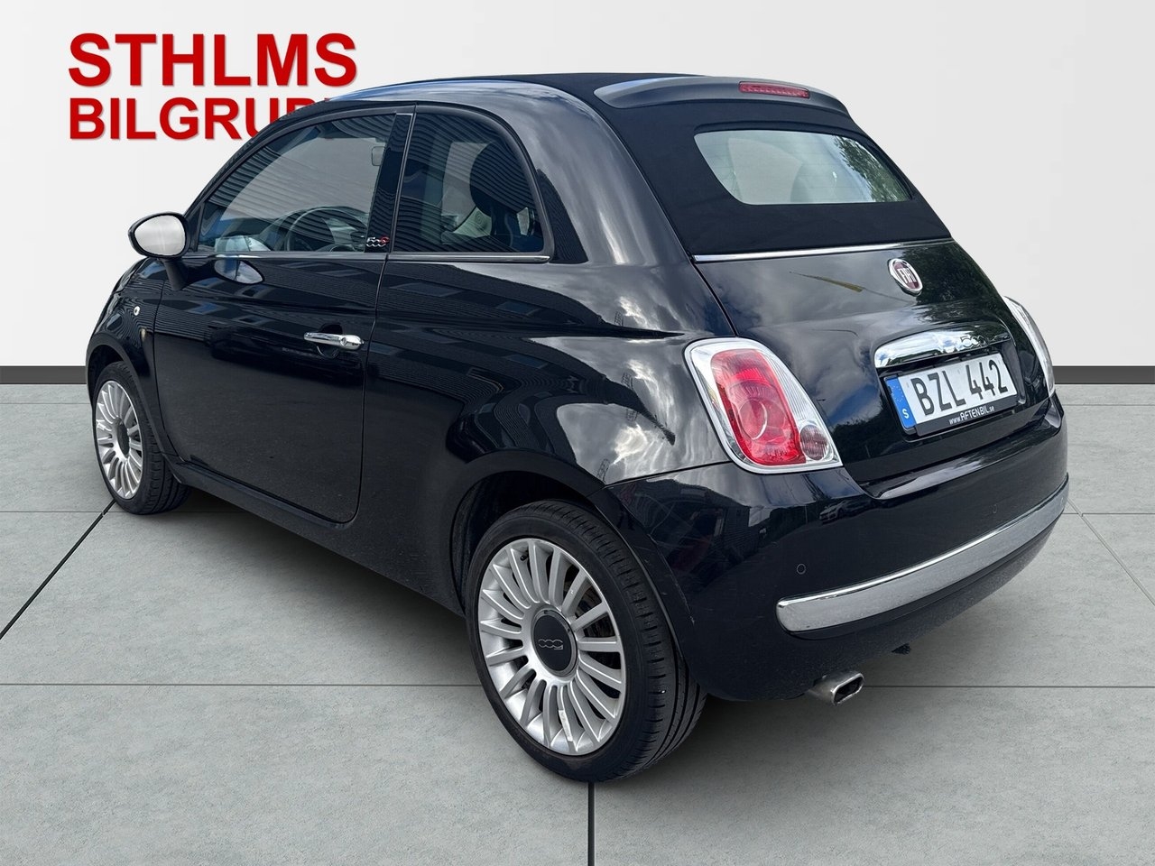 Fiat 500C 1.2 8V Lounge Eu6 AC Skinn Cab 2014, bild 3/10