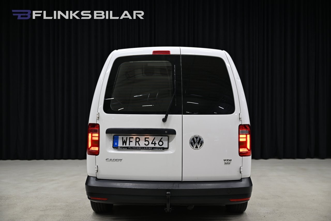 Volkswagen Caddy Maxi DSG 102HK Kylbil 2017, bild 6/10