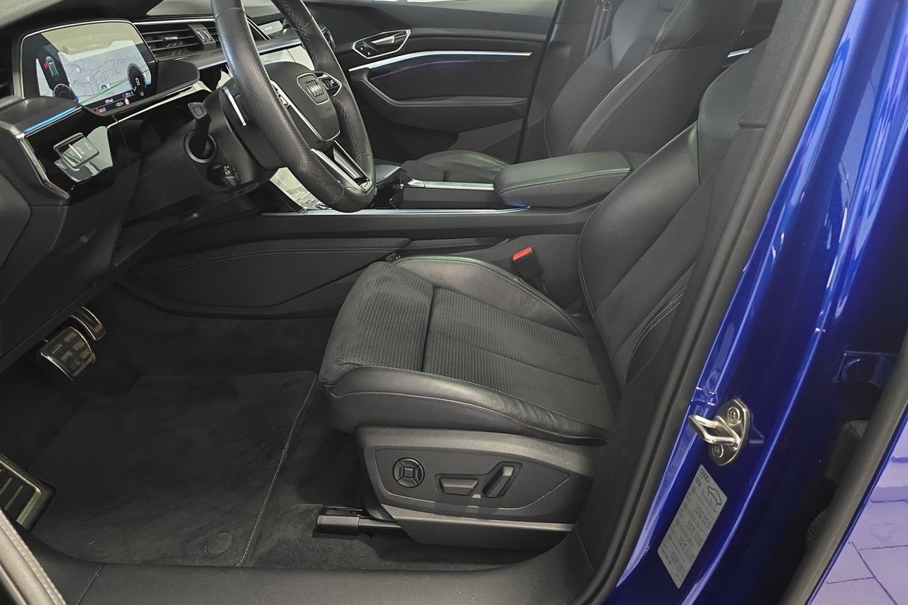 Audi Q8 55 e-tron Q S-Line 408hk, B&O 2024, bild 6/10