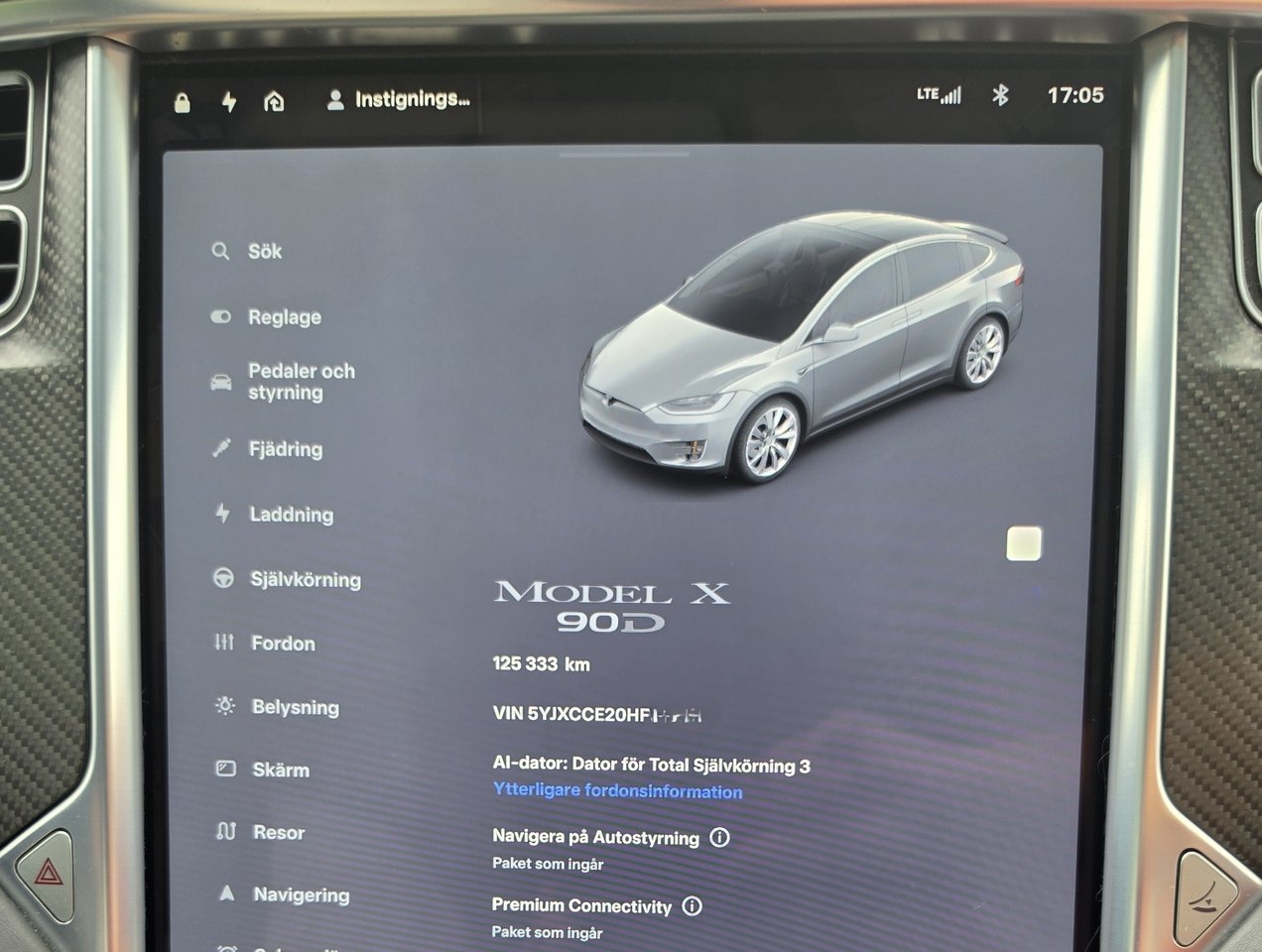 Tesla Model X 2017, bild 6/10