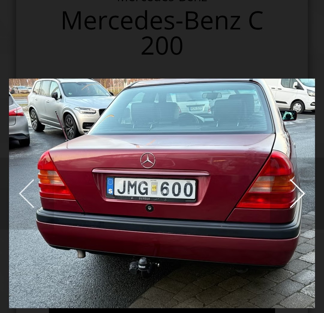 Mercedes-Benz C 200 Manuell 1995, photo 5/10