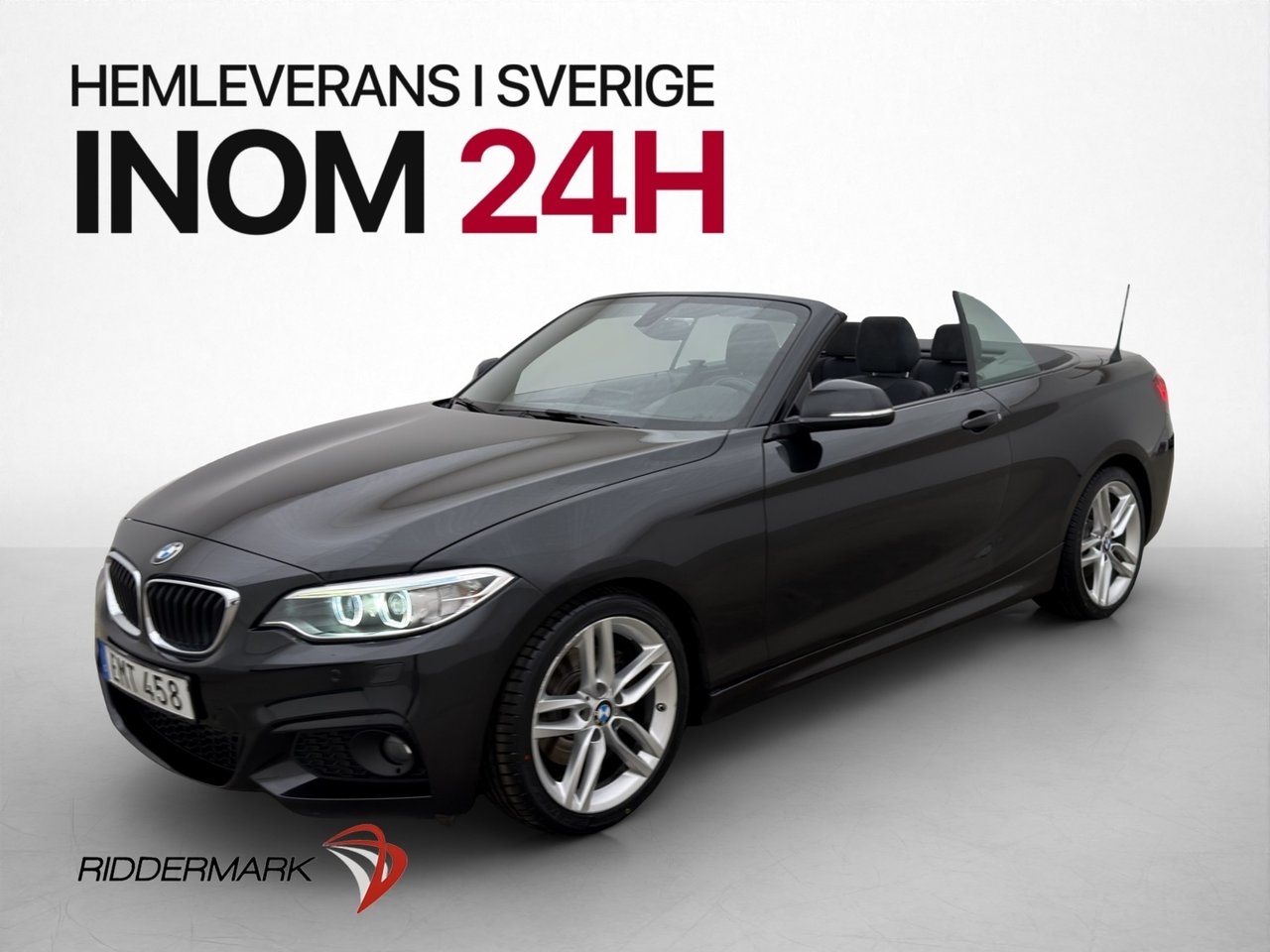 BMW 220 i Cab 184hk M-Sport 2015, bild 3/30
