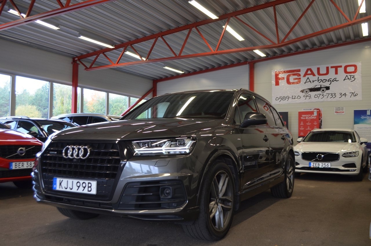 Audi Q7 50 TDI Q 286 hk S-Line 2019, kuva 3/38