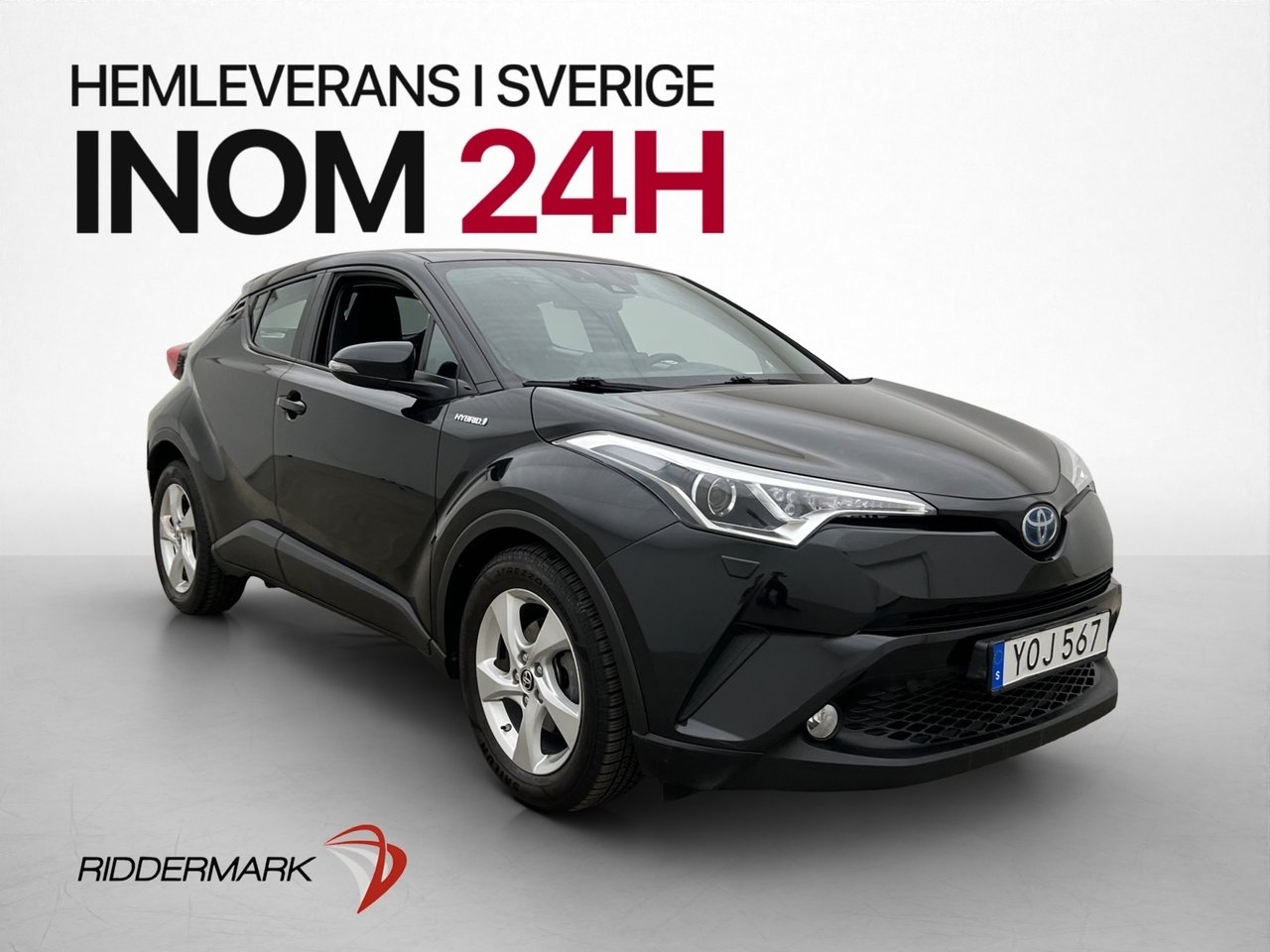 Toyota C-HR Hybrid Active Rattvärme 2017, bild 3/29