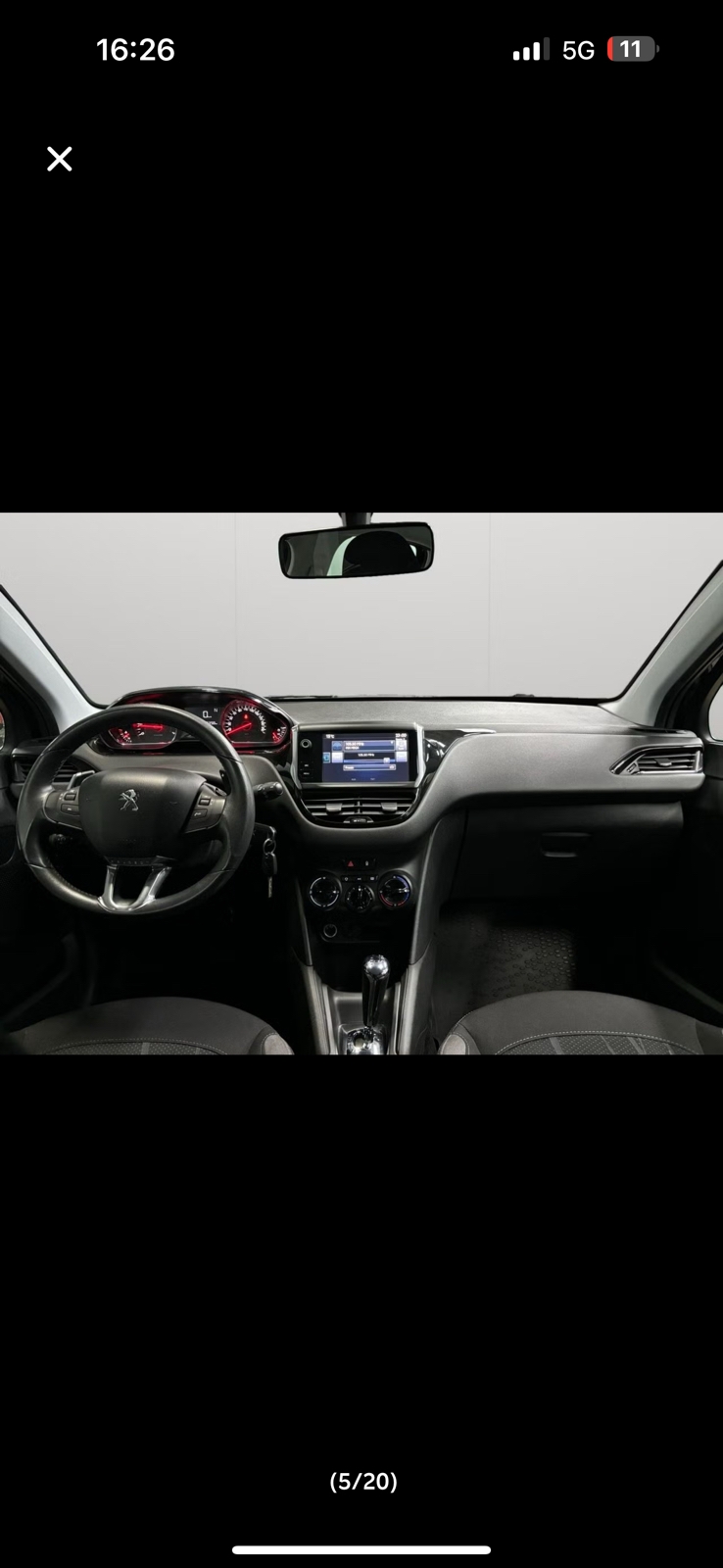Peugeot 208 5-dörrar 1.2 VTi 82 EGS 2015, bild 7/10
