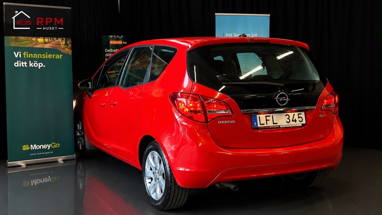 Opel Meriva 1.7 CDTI Enjoy Euro 5 2011, bild 6/20