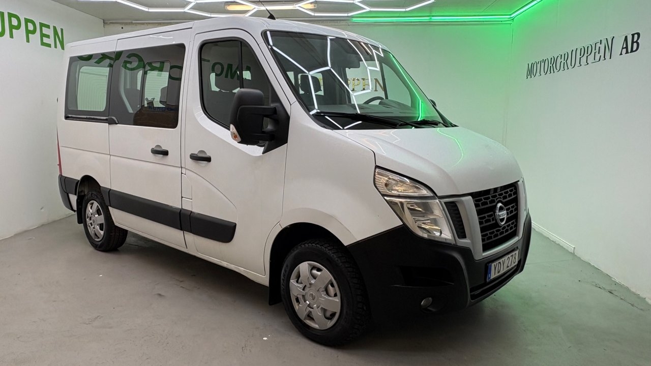 Nissan NV400 Minibuss 2.3 dCi 9 sits 2016, bild 2/10
