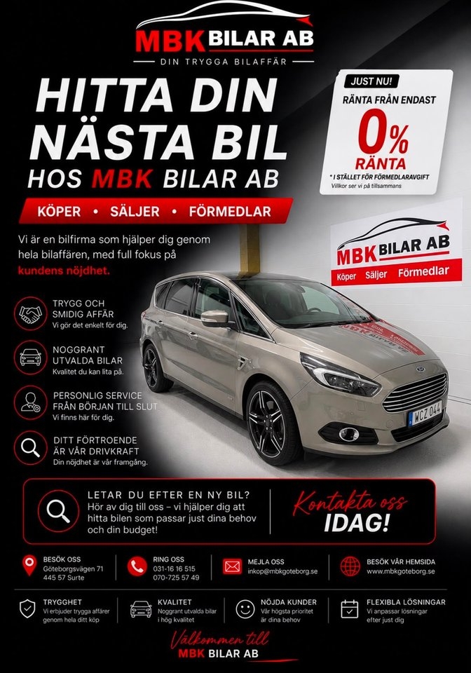 Ford S-MAX 2017, photo 2/27