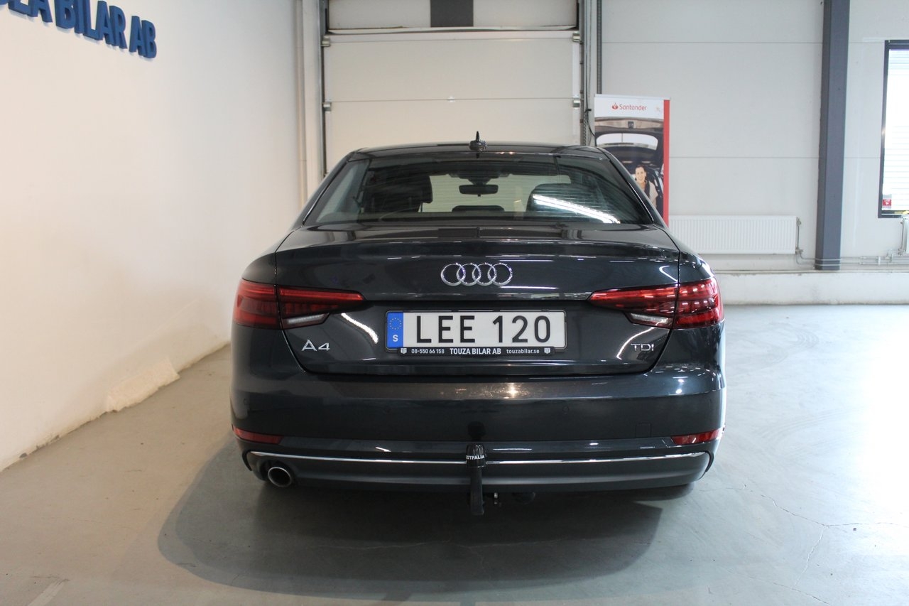 Audi A4 Sedan 2.0 TDI Euro 6 DRAG LÄDER 2016, bild 6/22