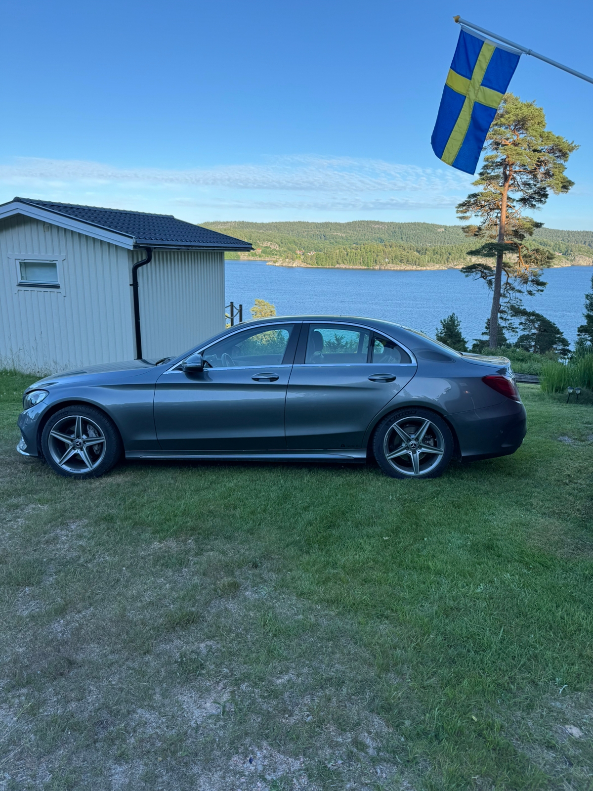 Mercedes-Benz C 200 9G-Tronic, AMG Line 2018, kuva 2/7