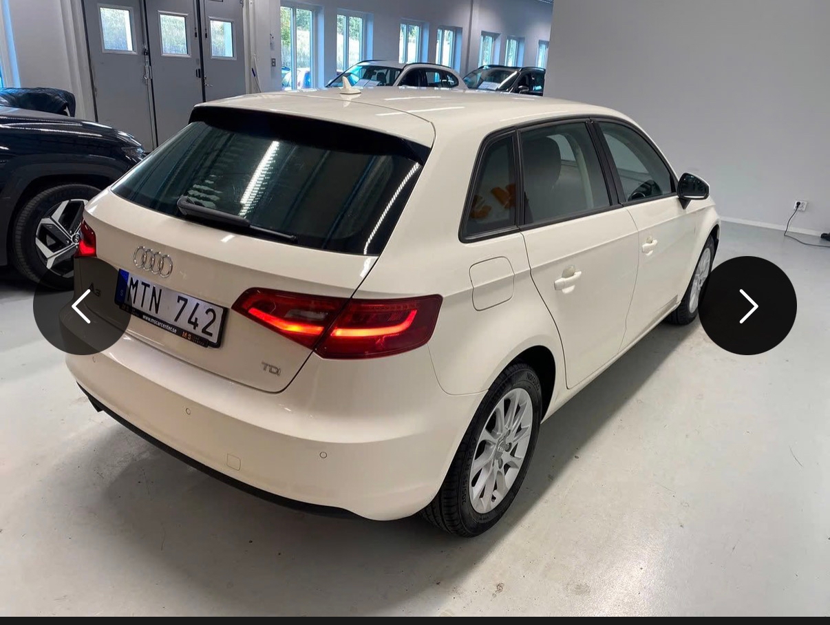Audi A3 Sportback 1.6 TDI S Tronic 2013, bild 3/5