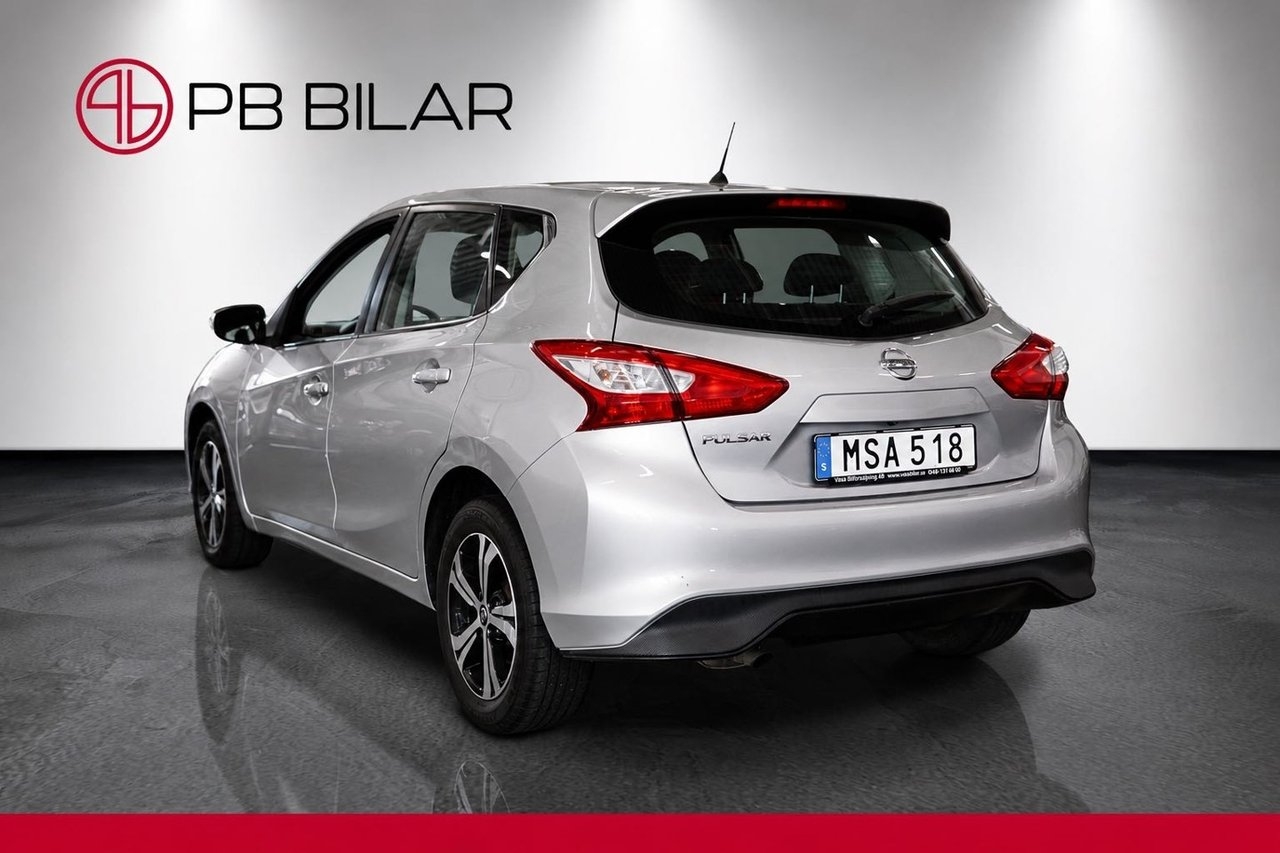 Nissan Pulsar 1.2 DIG-T 115hk Acenta 2015, bild 4/10