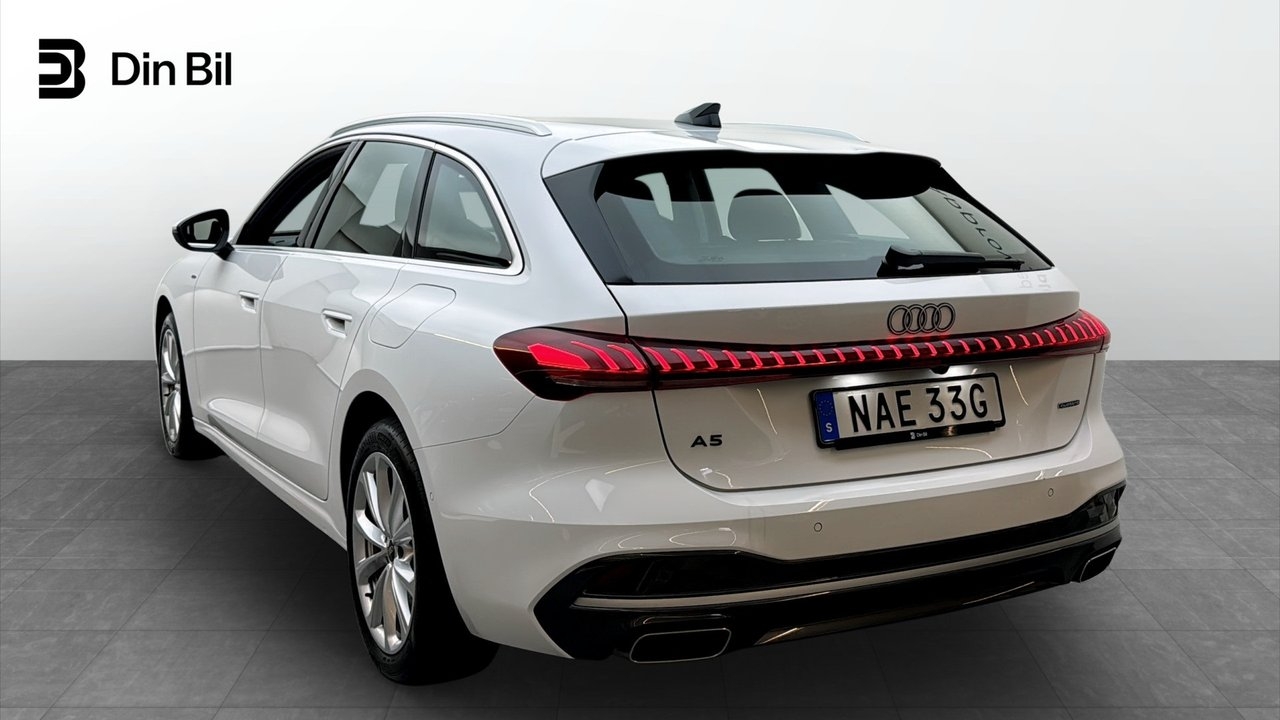 Audi A5 Avant e-Hybrid quattro 299hk 2025, bild 3/10
