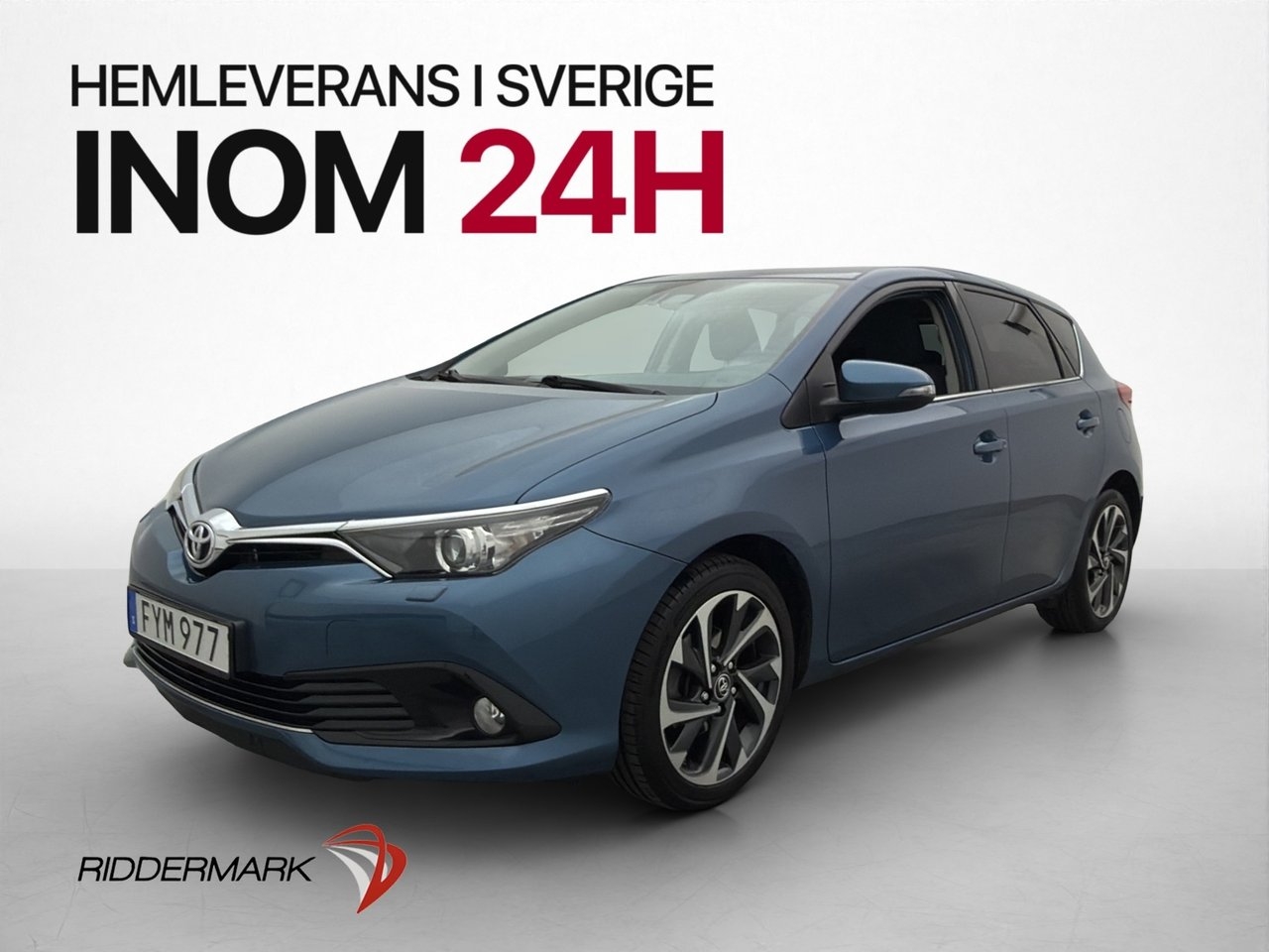 Toyota Auris 1.2 Turbo 116hk Active Plus 2017, bild 3/23