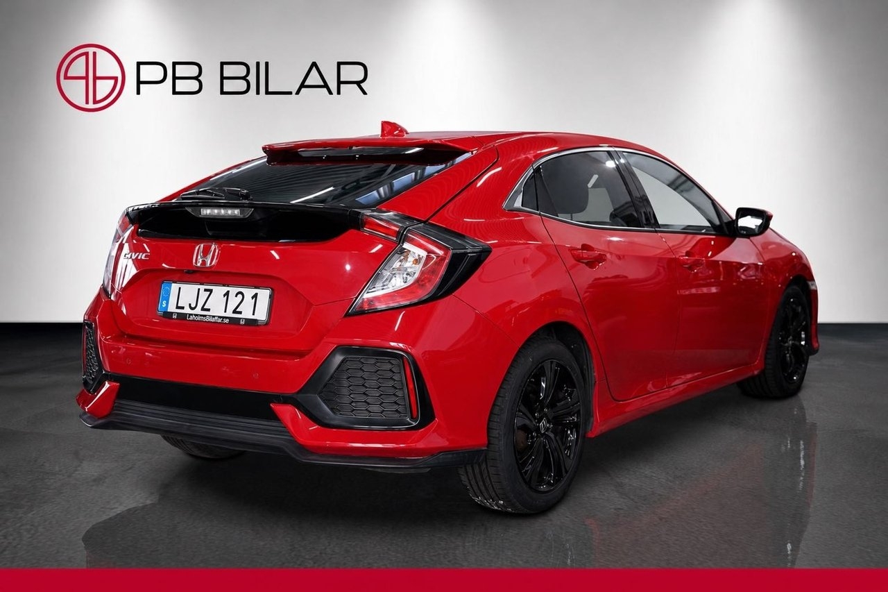 Honda Civic 1.0 126hk CVT Elegance B-Kam 2018, bild 7/10