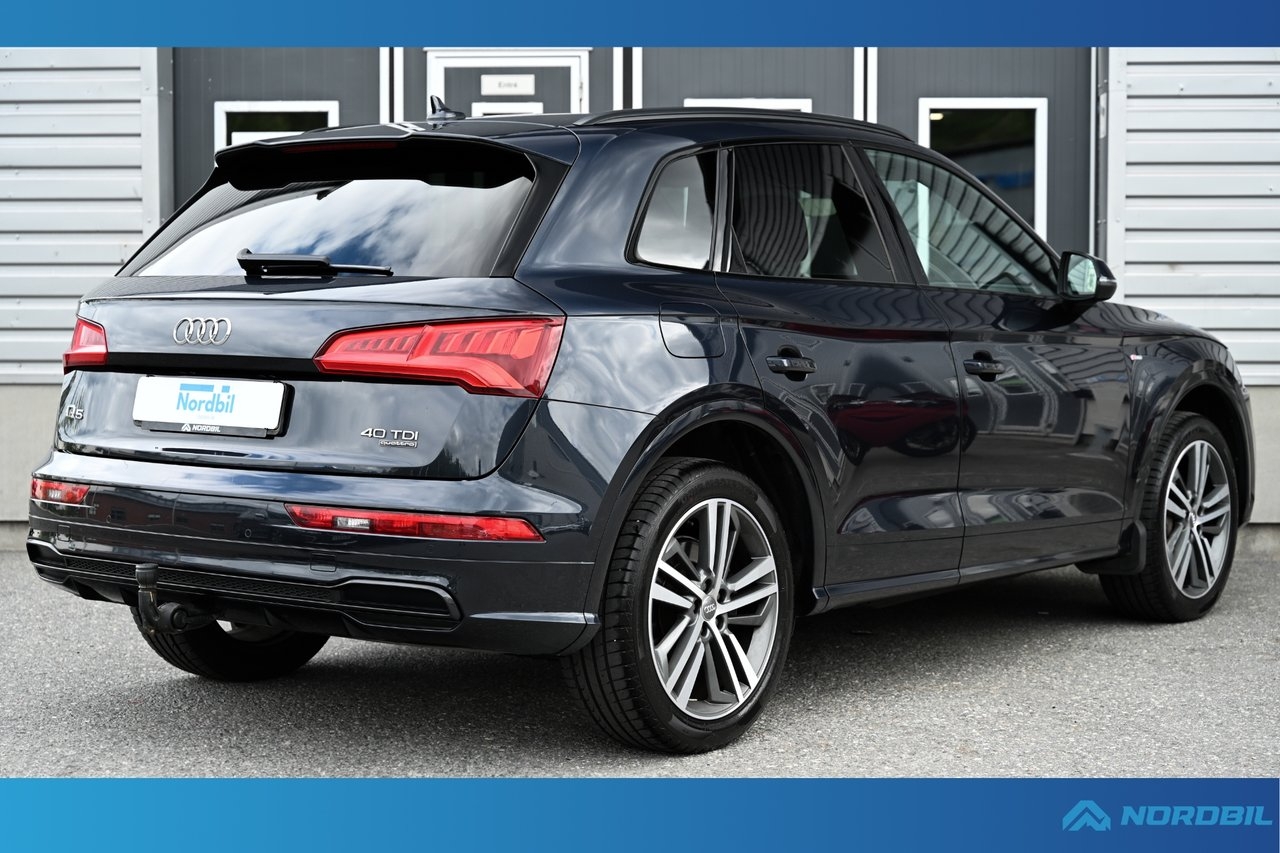 Audi Q5 40 TDI Q S Line Cockpit 2019, bild 2/10