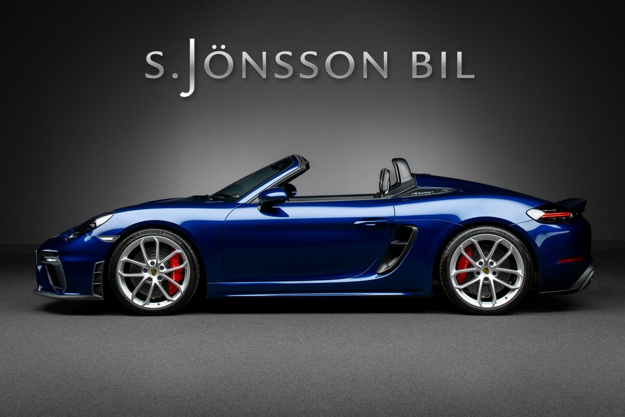 Porsche 718 Spyder / Gentian Blue 2020, bild 4/21