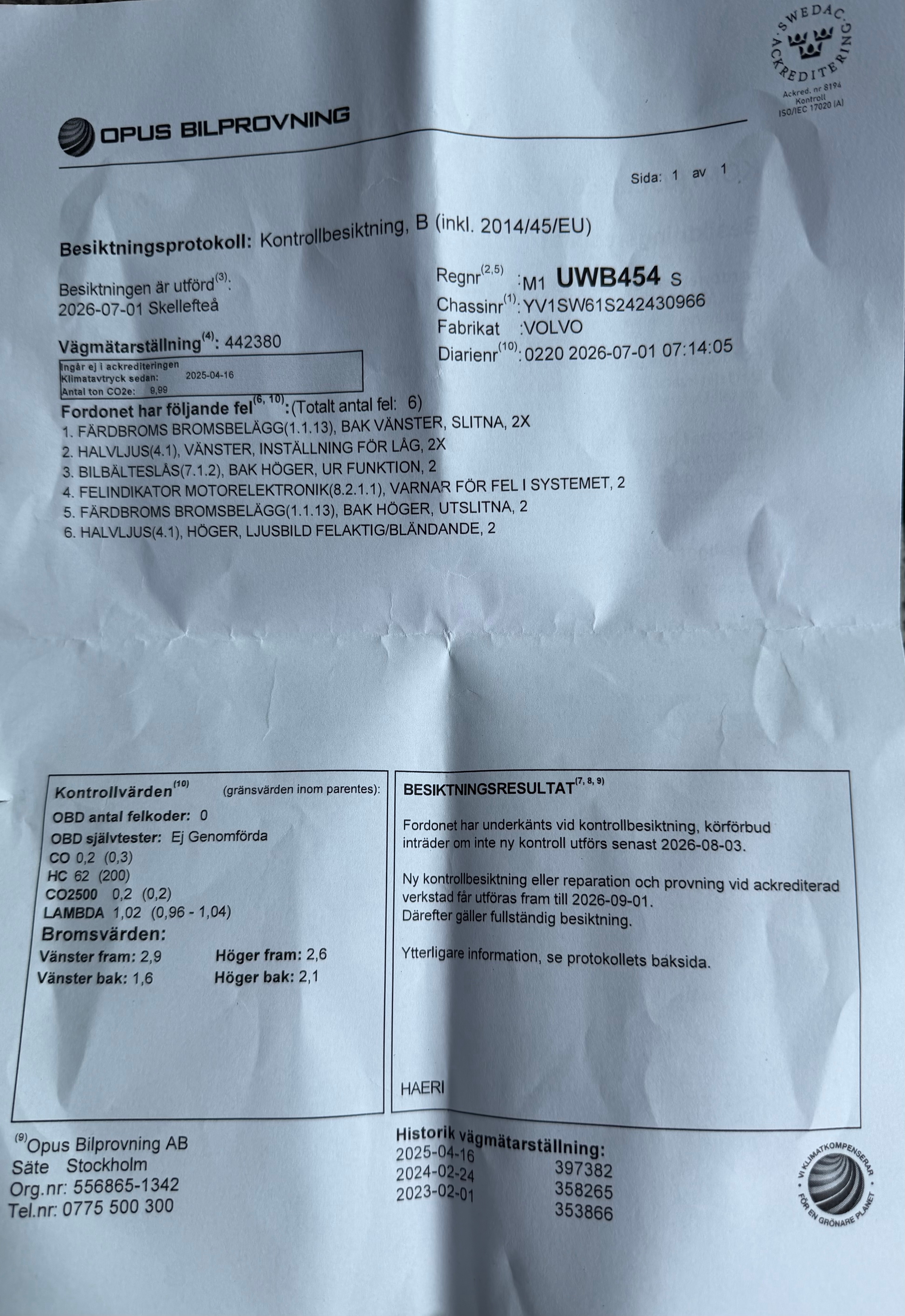 Volvo V70 2.4 Manuell 2004, kuva 7/7