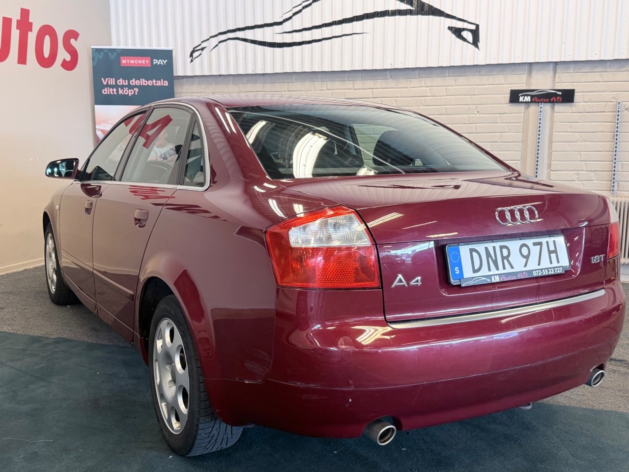 Audi A4 Sedan 1.8 T Multitronic, 163hk 2004, kuva 6/10